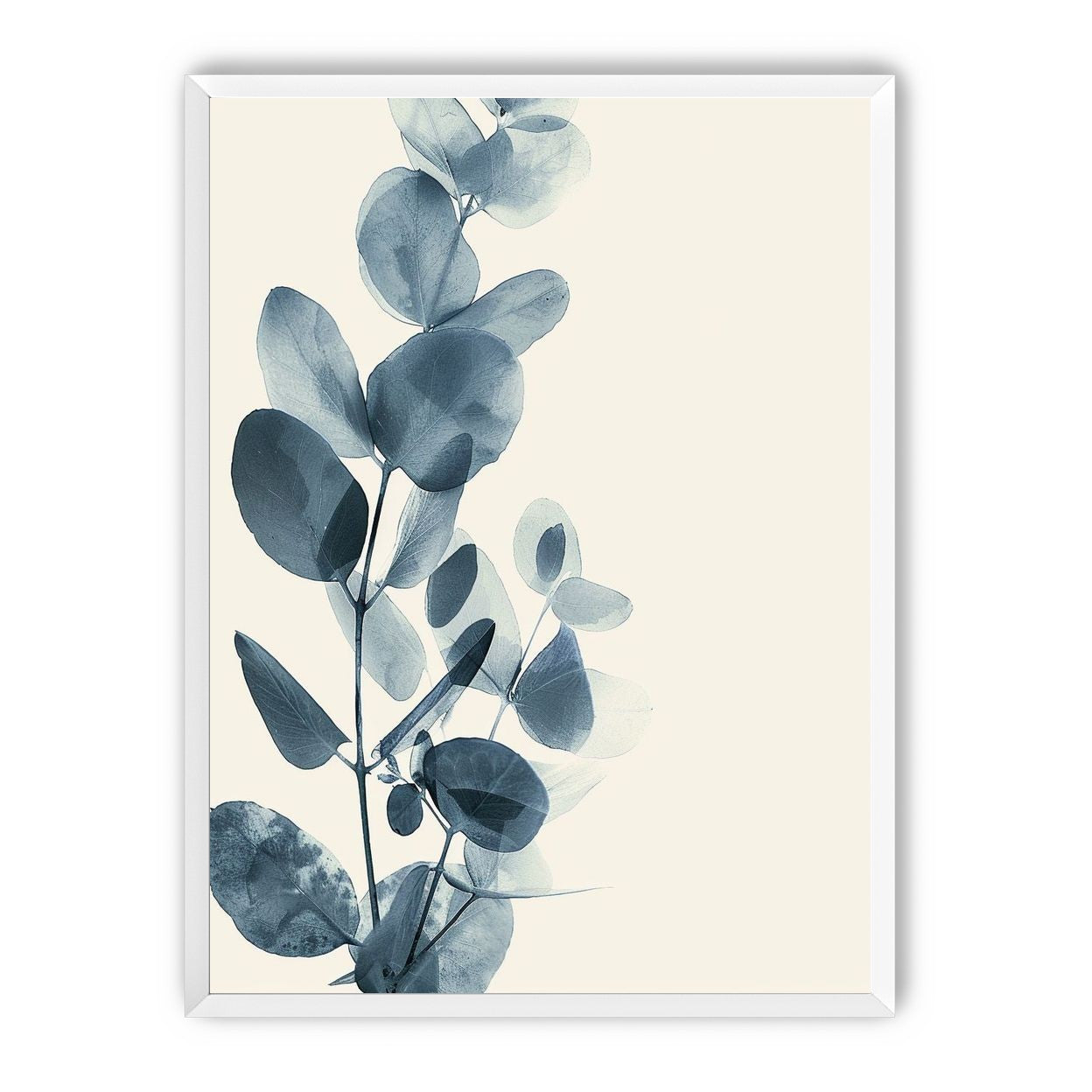 Eucalyptus in quiet blue