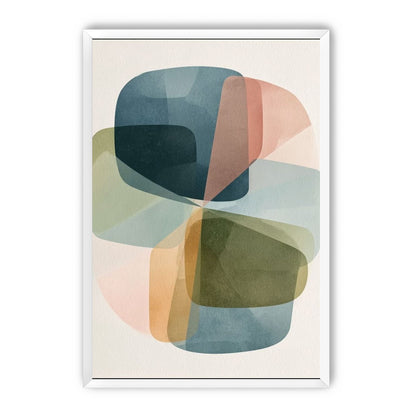 Teal turns through ochre