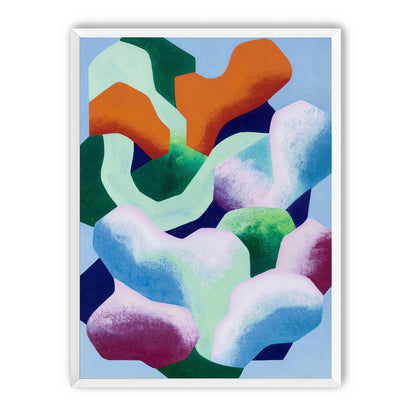 Soft edged color blocks