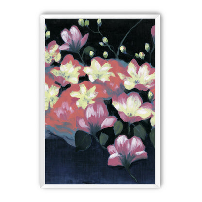 Flowers waking in the dark