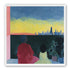 Yellow sky over the skyline