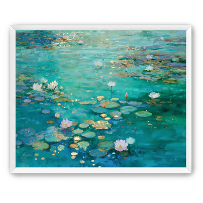 Quiet Gold on Blue Water