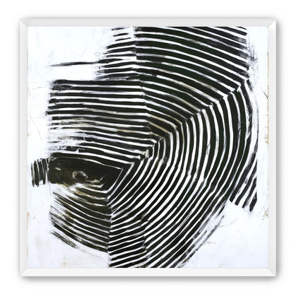 Black bands in white scrape