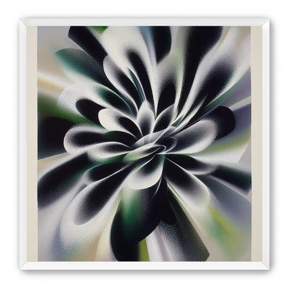 Speckled bloom in motion