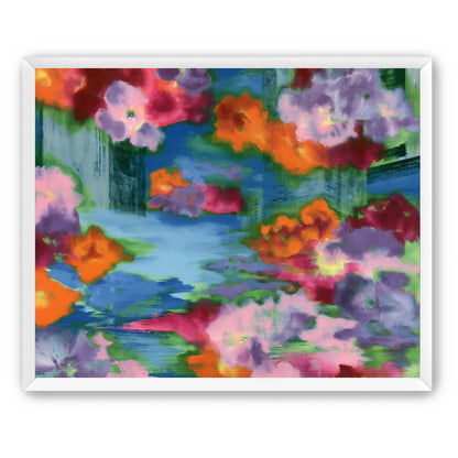 Bridges in the flower haze