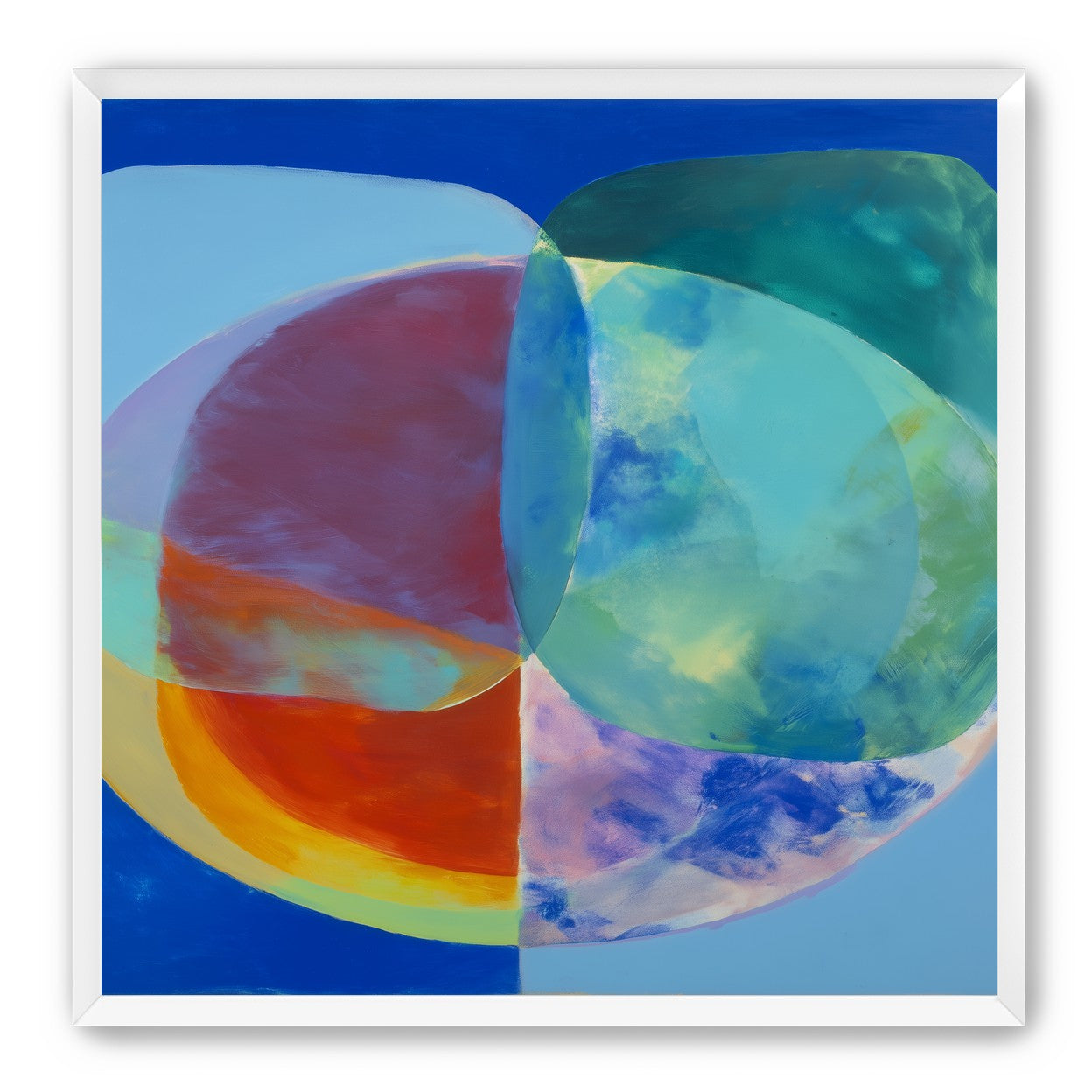 Teal drifting through ember