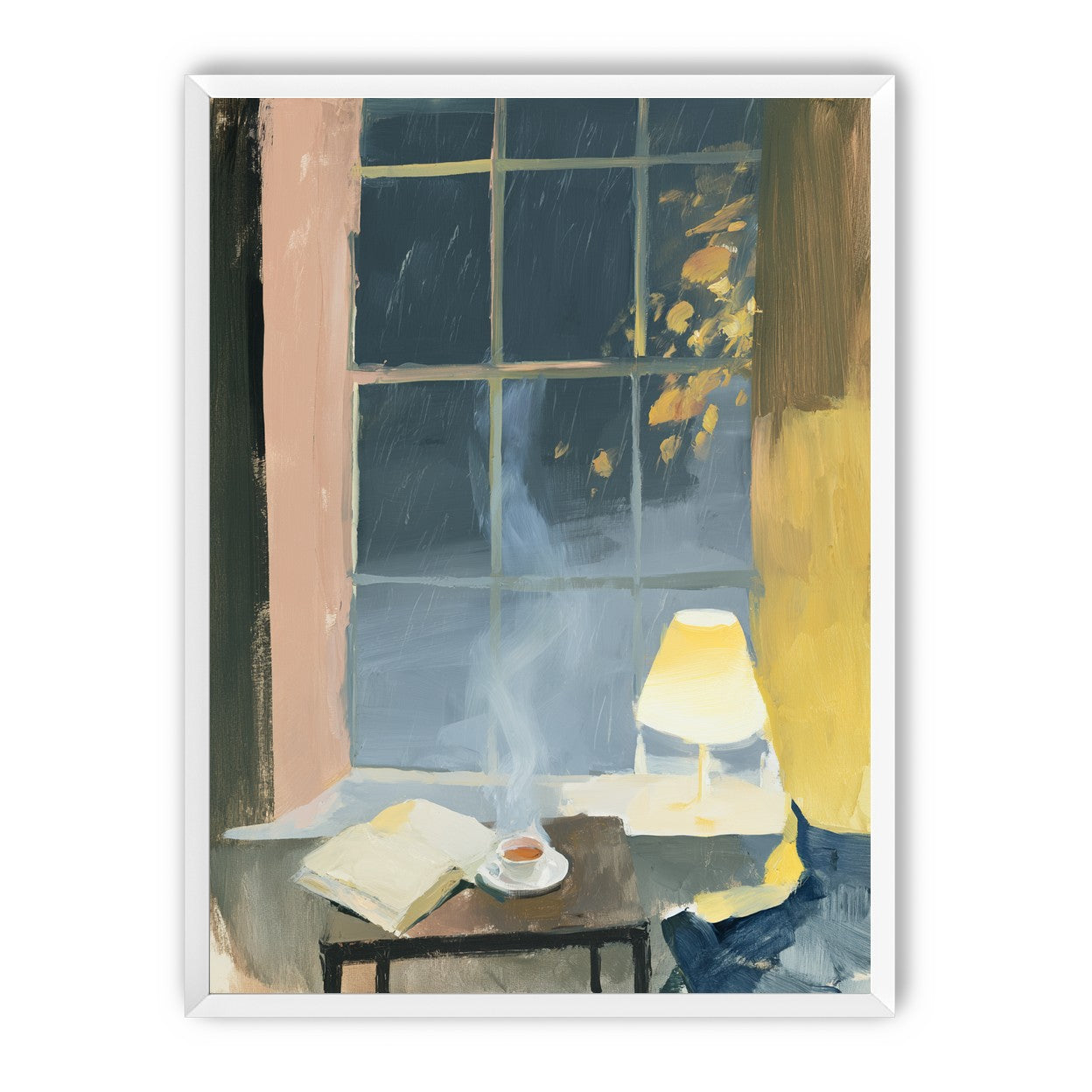 Steam in the windowlight
