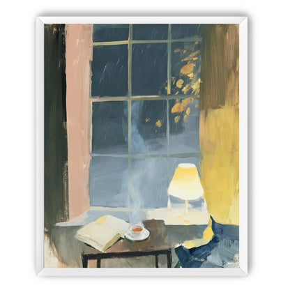 Steam in the windowlight