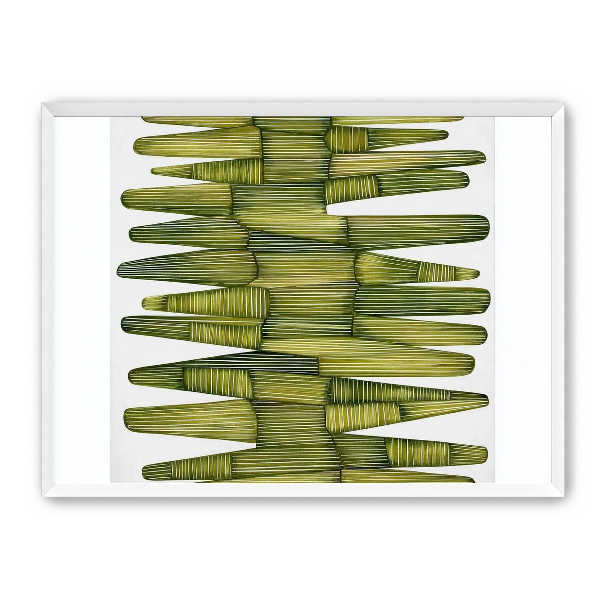 Olive green stacking lightens