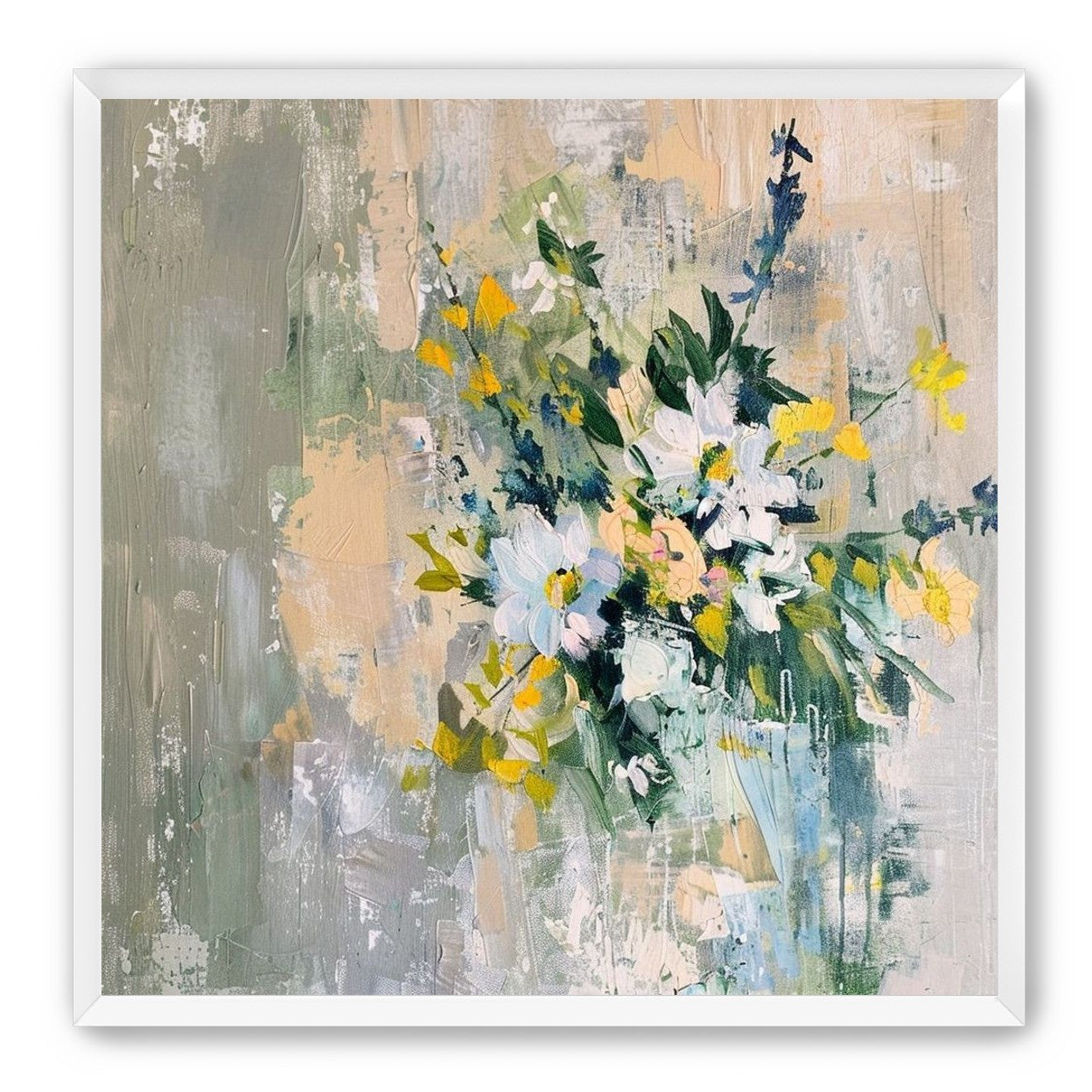 Flowers finding their way out