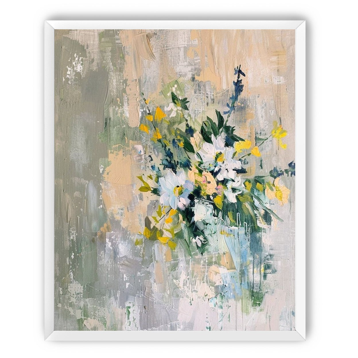 Flowers finding their way out