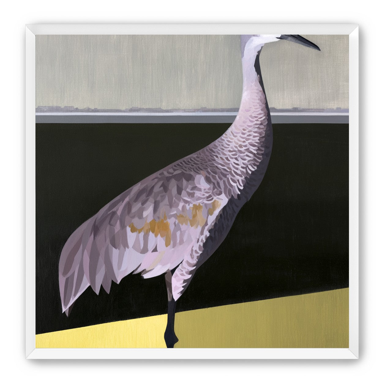 Crane at the hard horizon