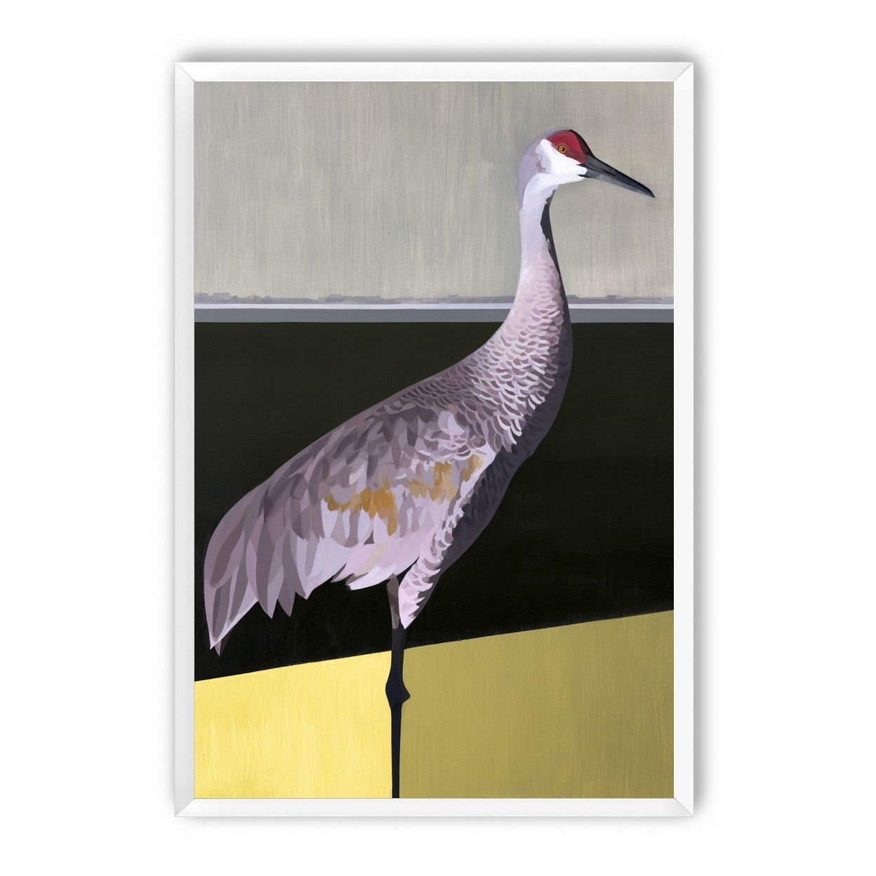 Crane at the hard horizon