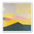 Many suns above the hills