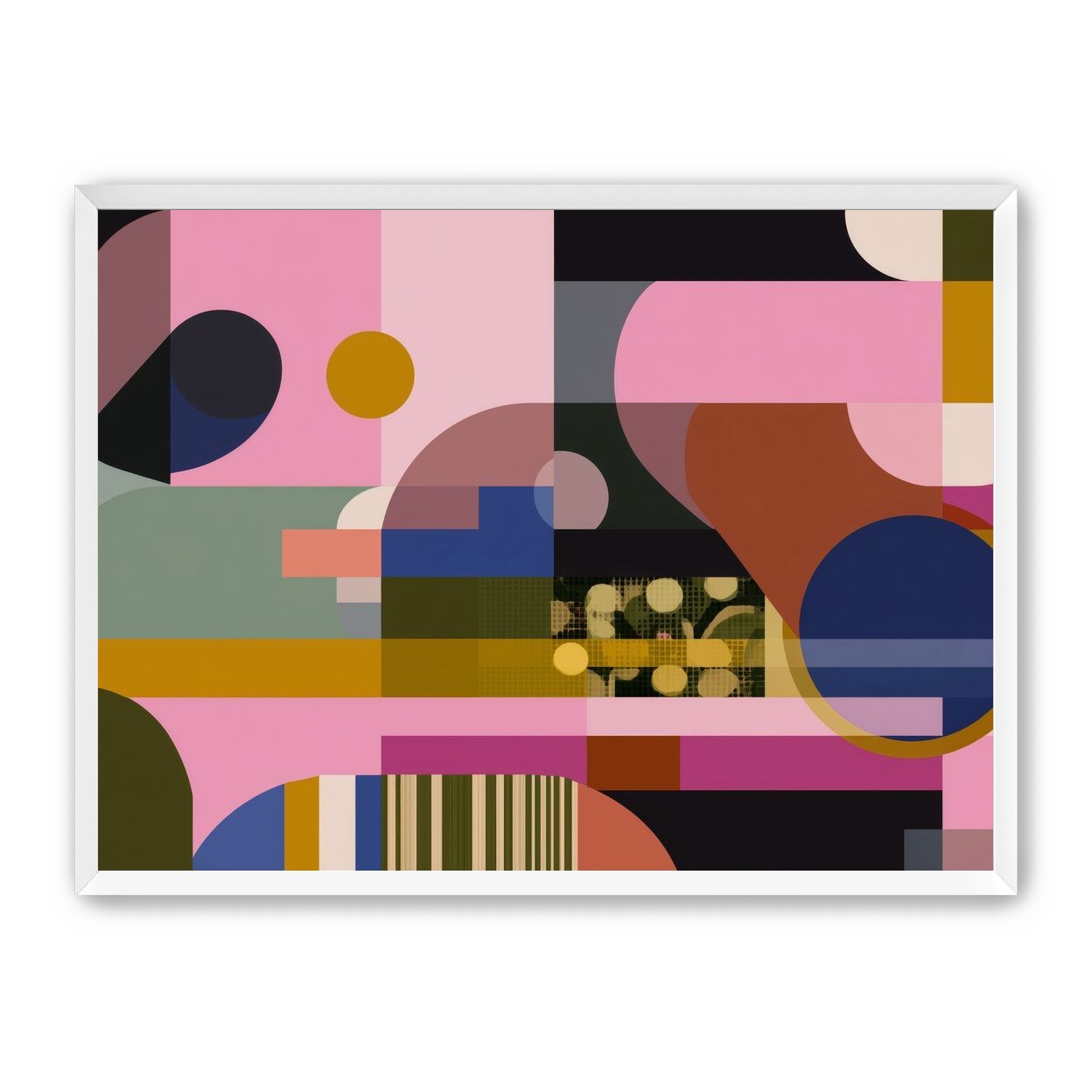 Shapes Jostling for Space 