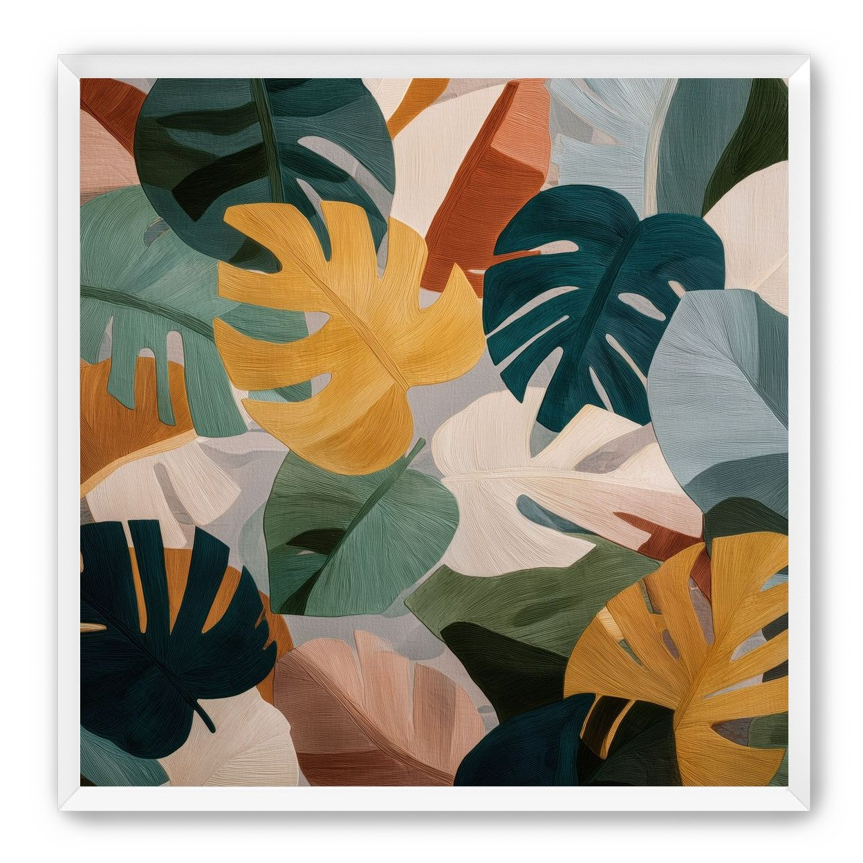 Piles of Palm Fronds