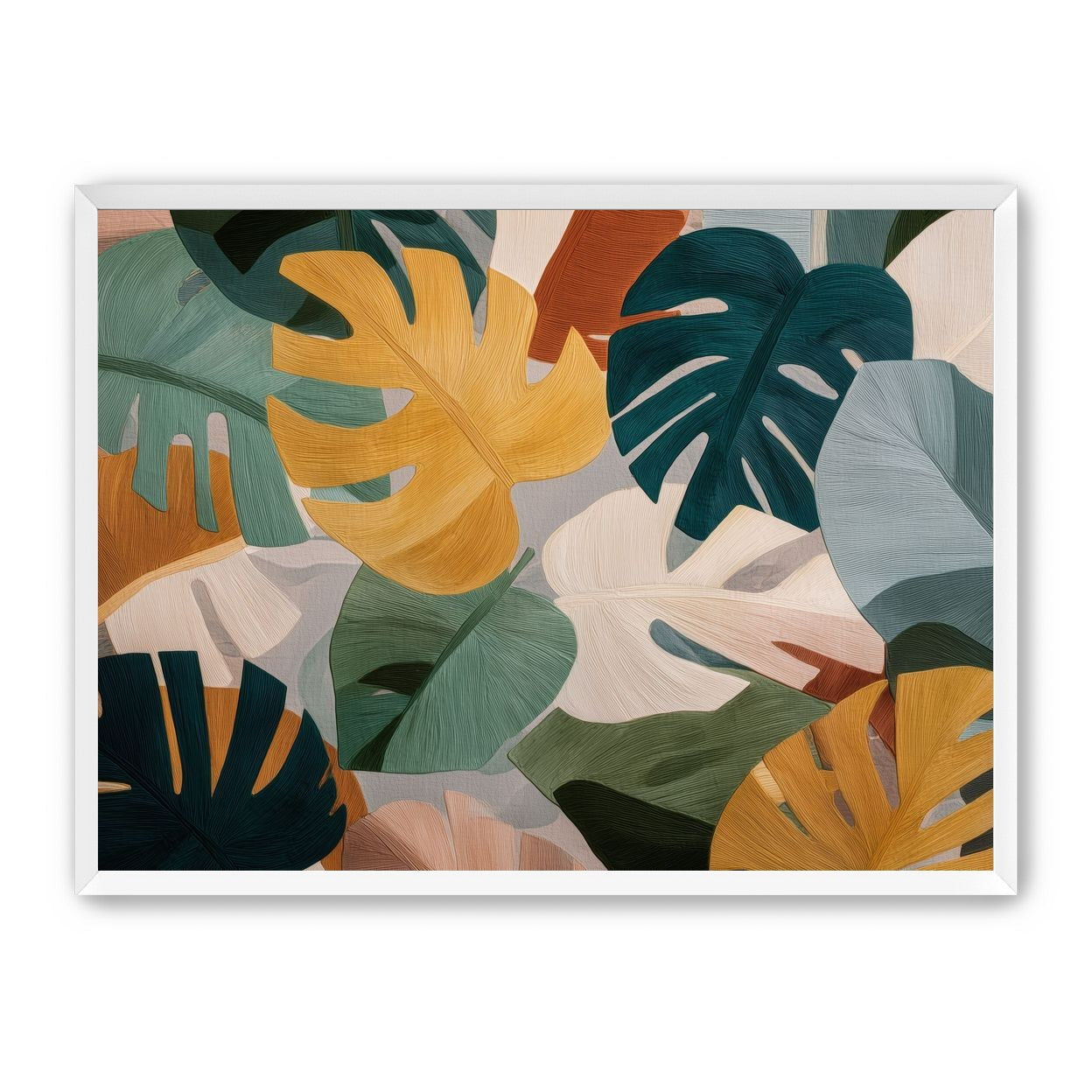 Piles of Palm Fronds