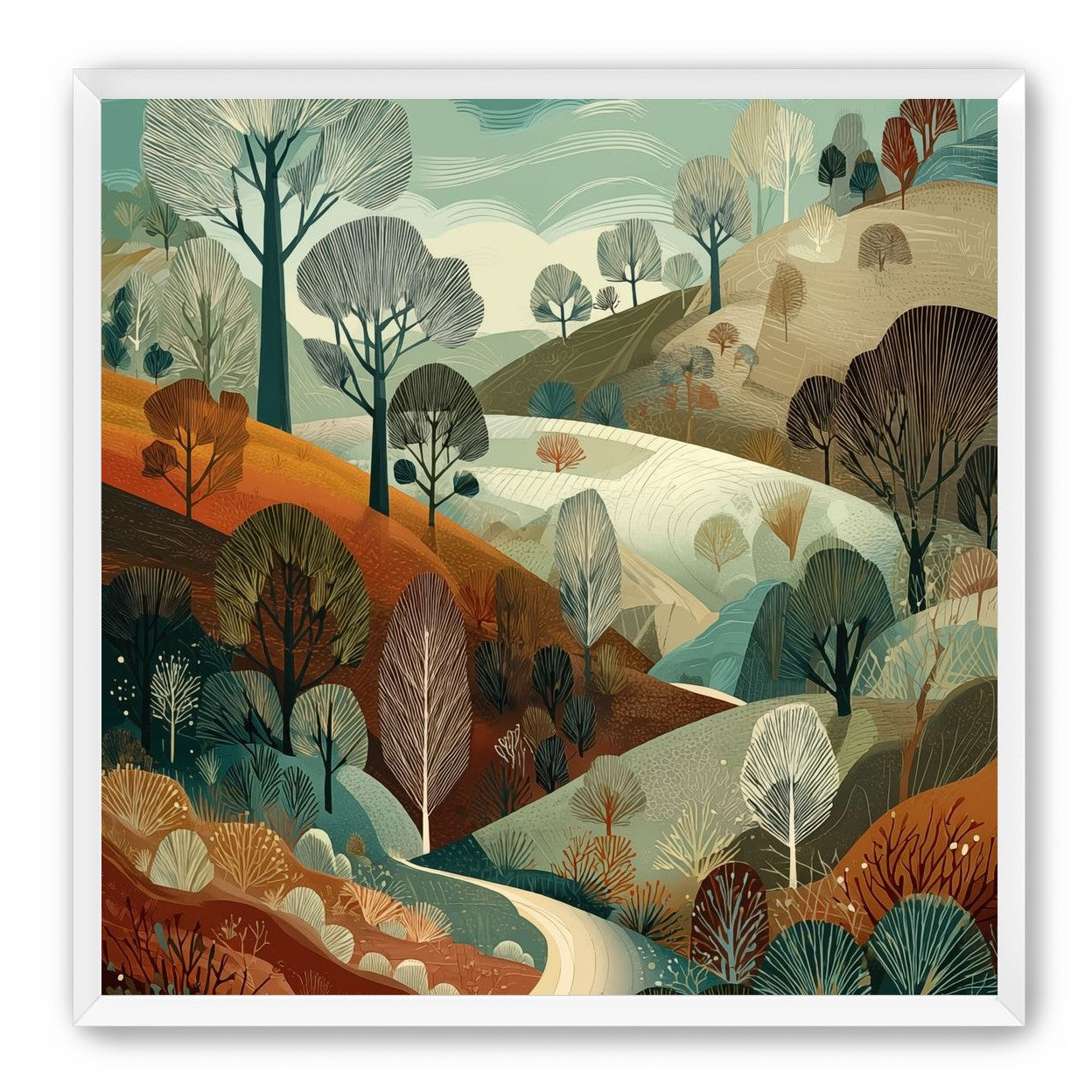 Path Between the Hills