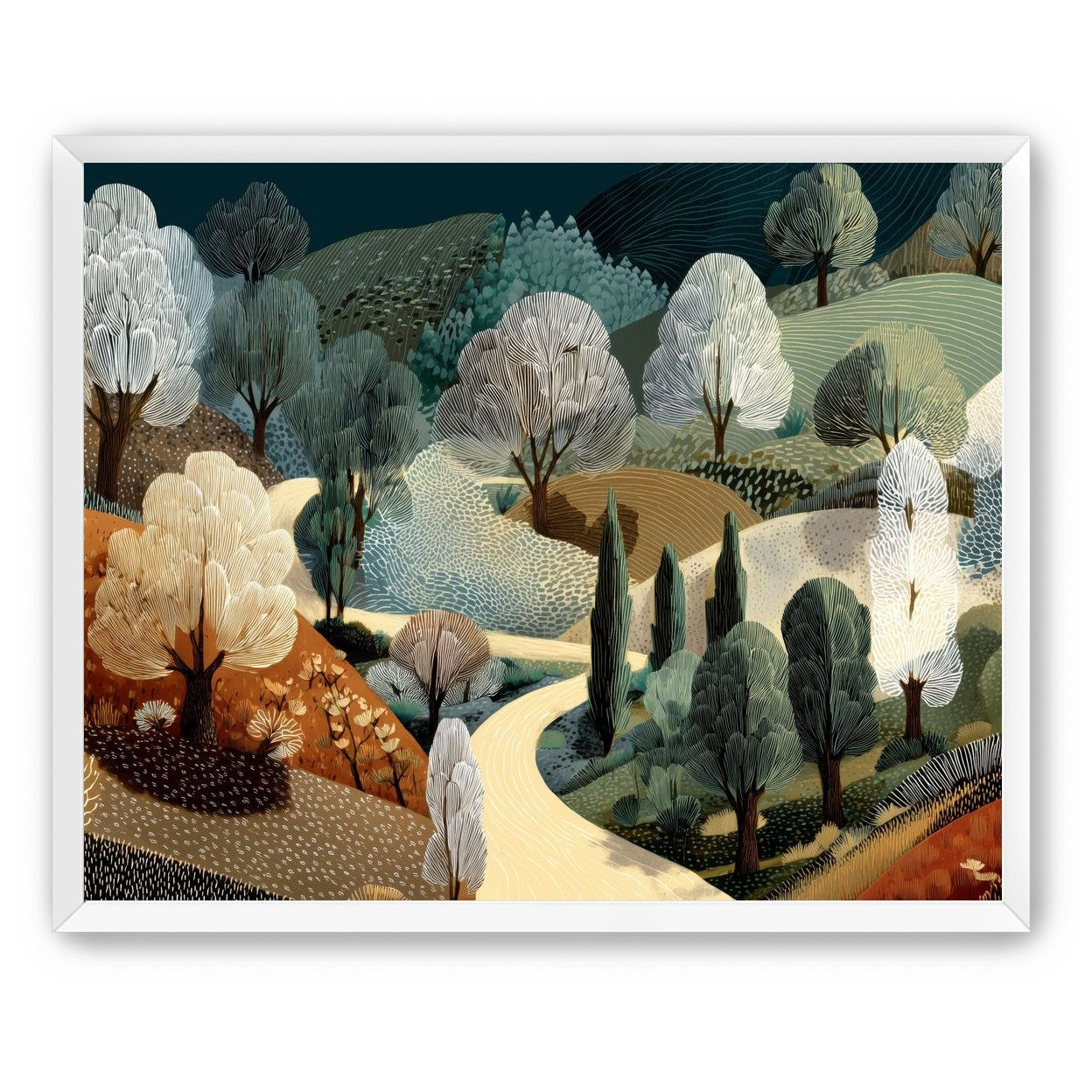 Path Beneath the Hills