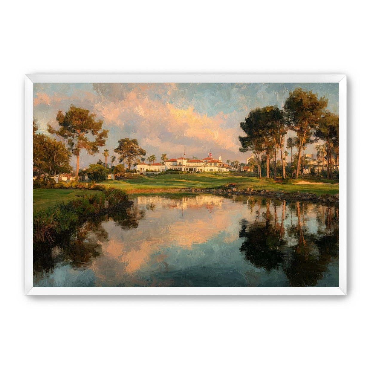 Afternoon Light on the Clubhouse