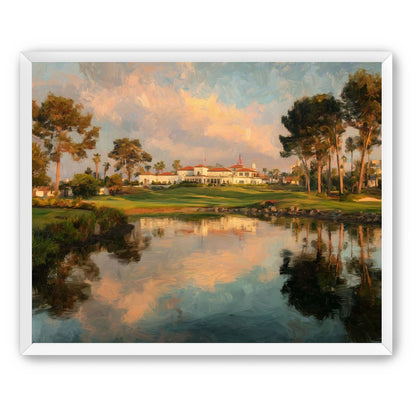 Afternoon Light on the Clubhouse