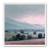 Low Hills Fading into Mist