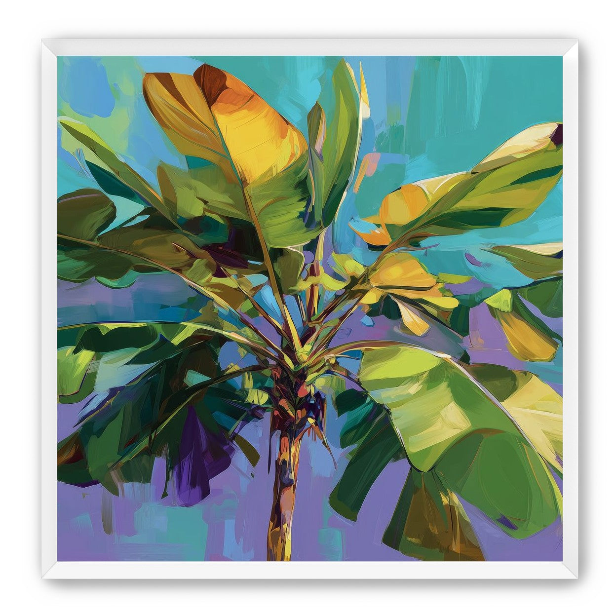 Painted Palm Tree