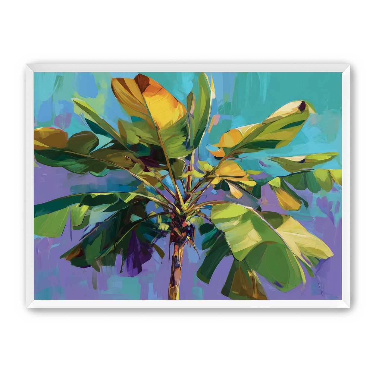 Painted Palm Tree