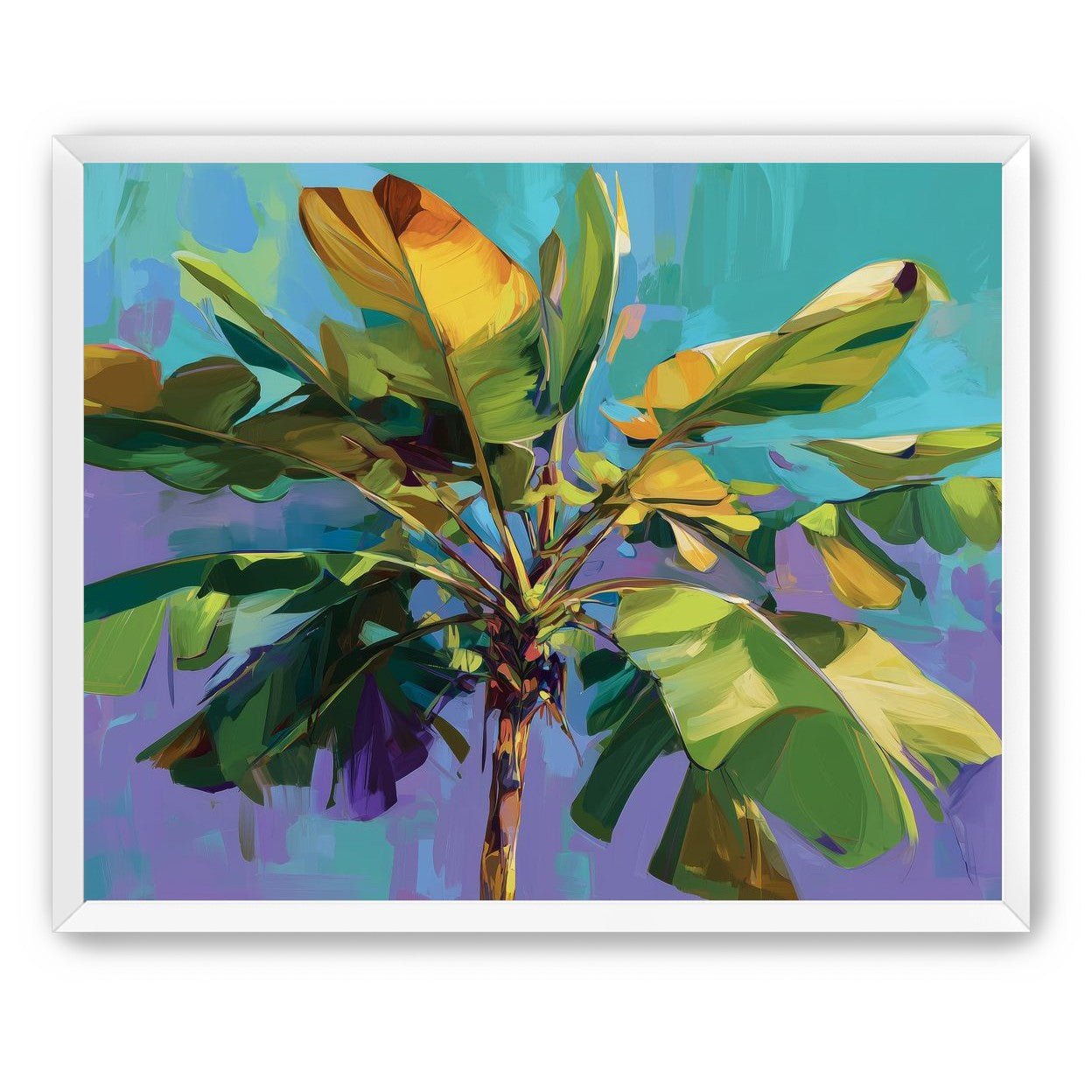 Painted Palm Tree