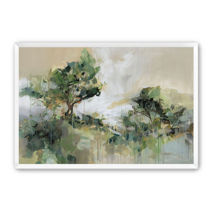 Tree Canopies in Pale Light