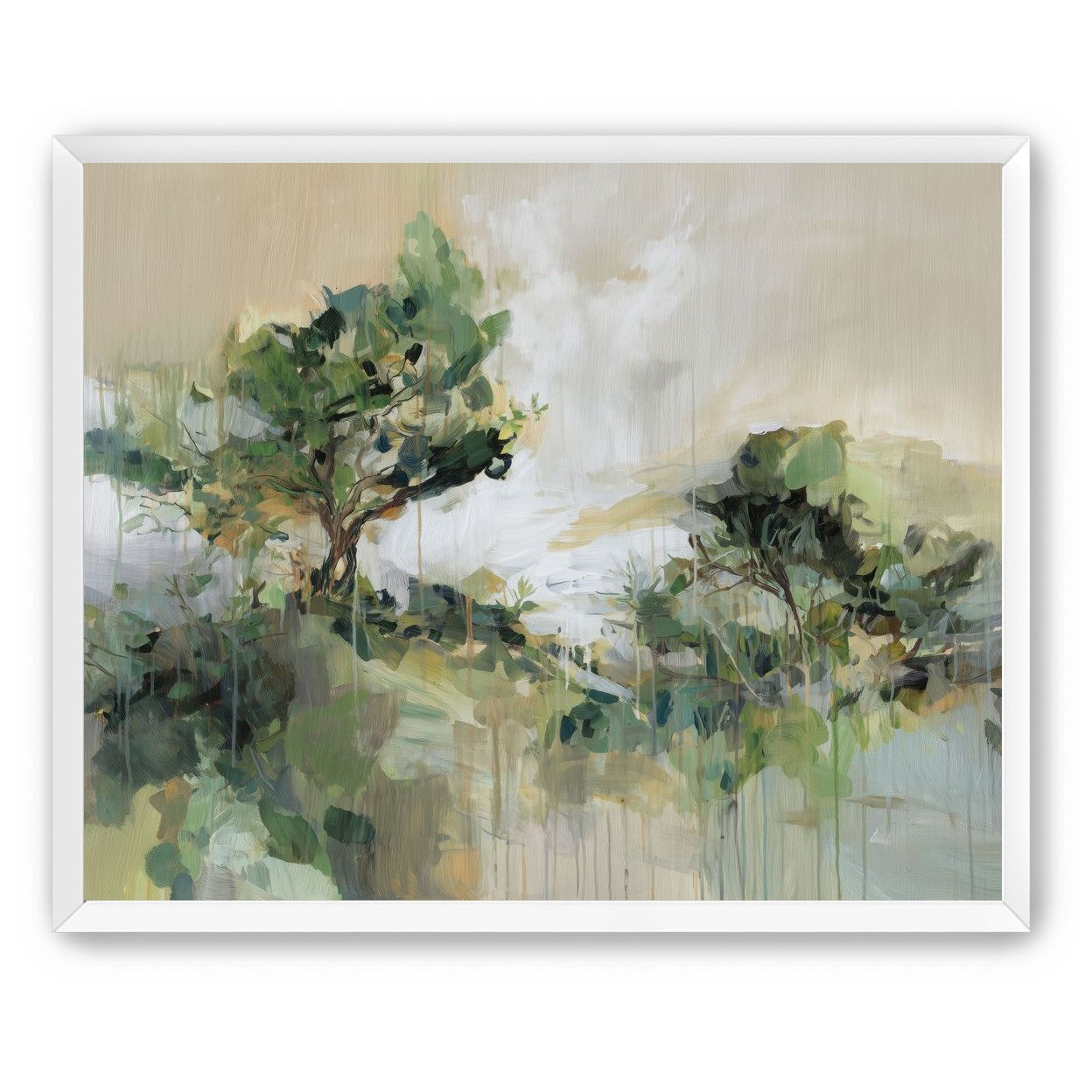 Tree Canopies in Pale Light