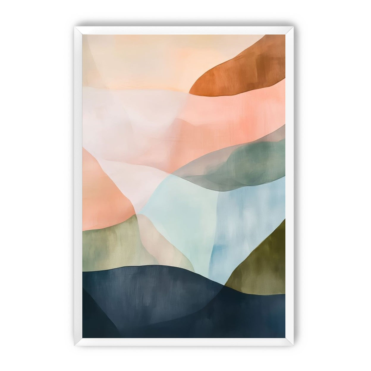Terracotta and Blue Planes