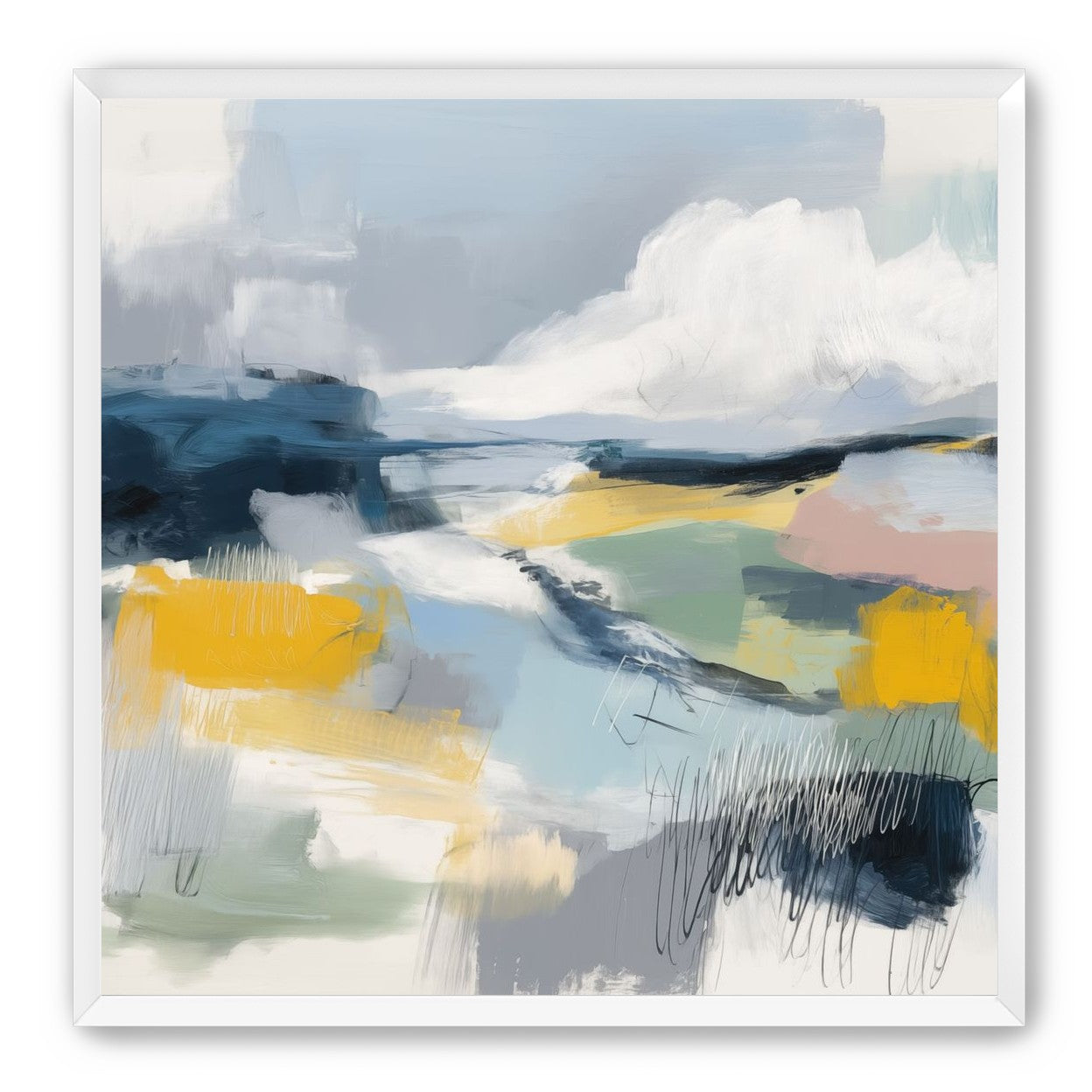 Blue Abstract