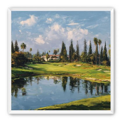 Still Water in Front of the Green