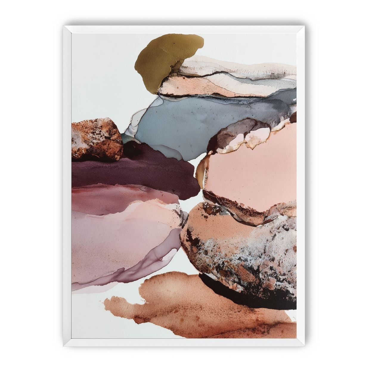 Pink and Stone Forms