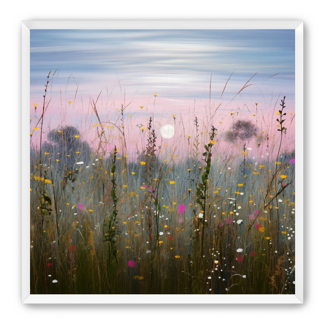 Wildflower Meadow at Moonrise