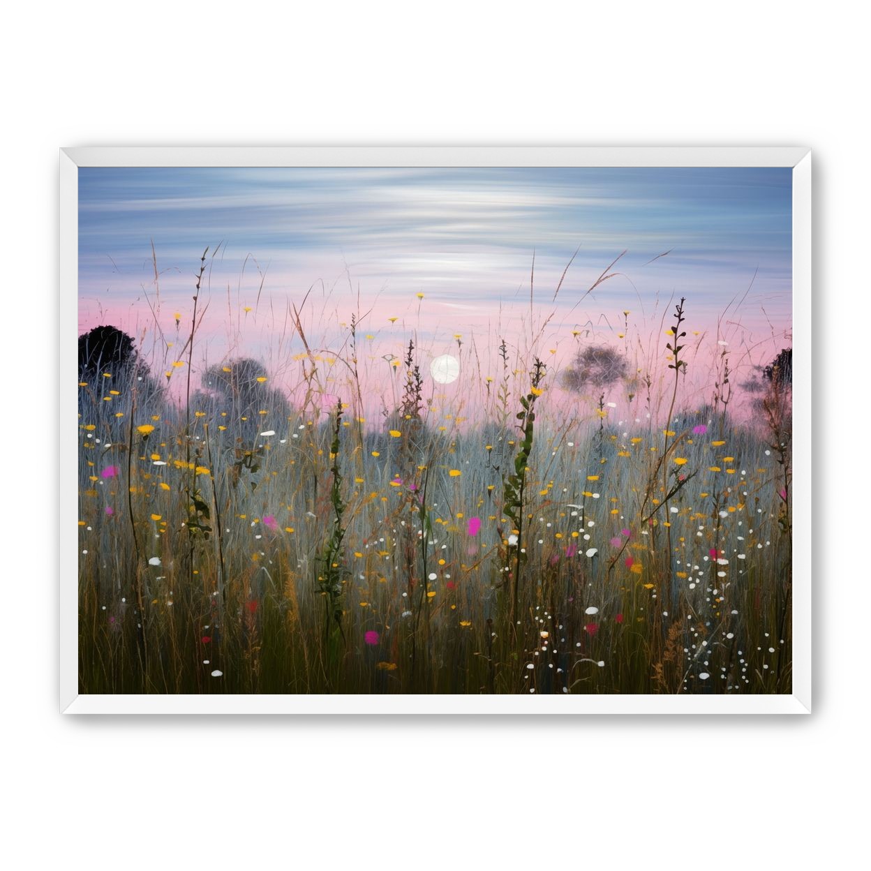 Wildflower Meadow at Moonrise