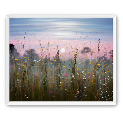 Wildflower Meadow at Moonrise
