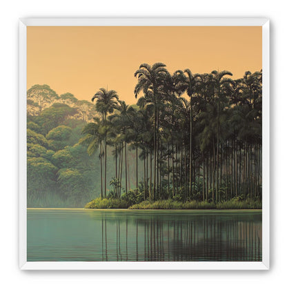 Tall Palms at Water
