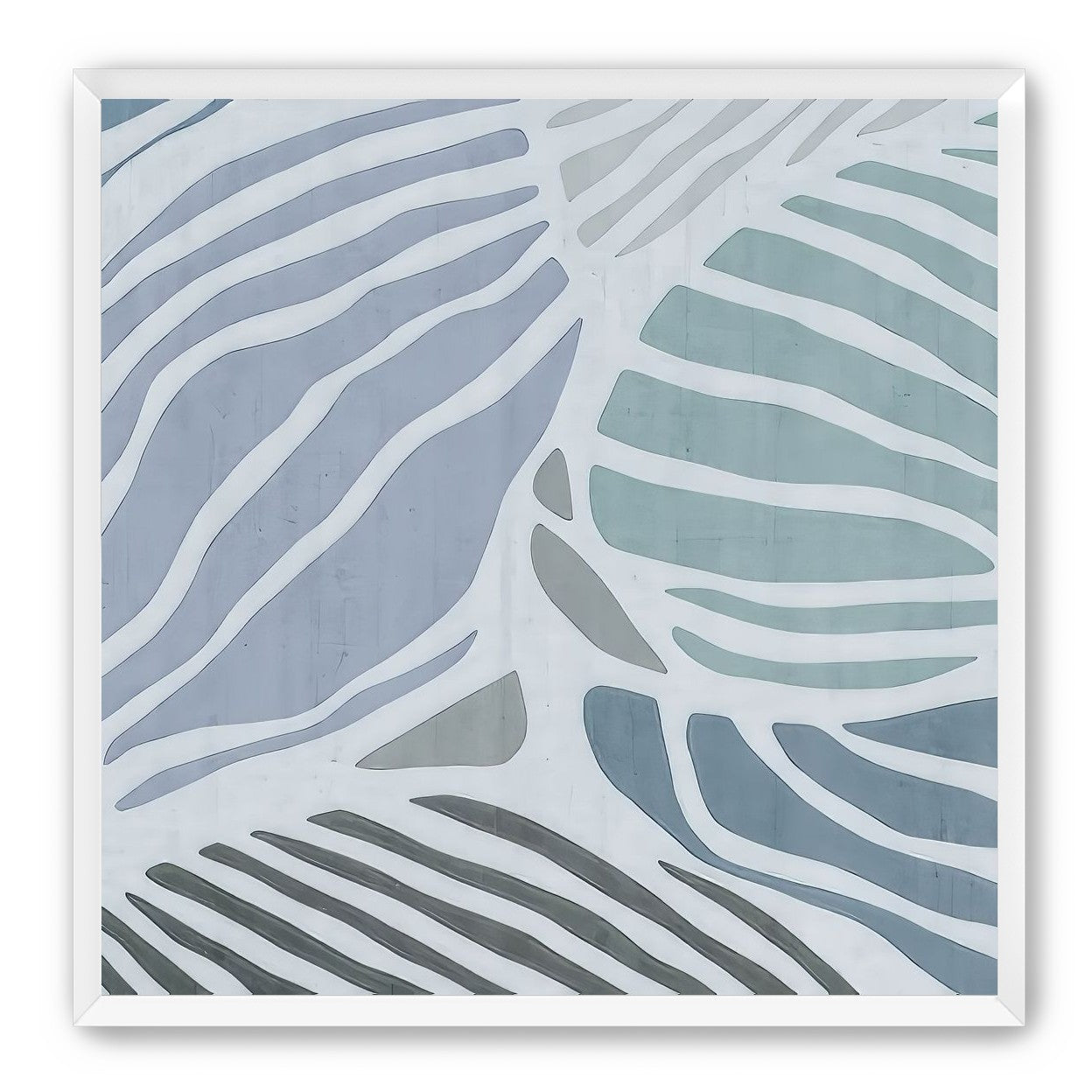 Graphic Leafs, Blue