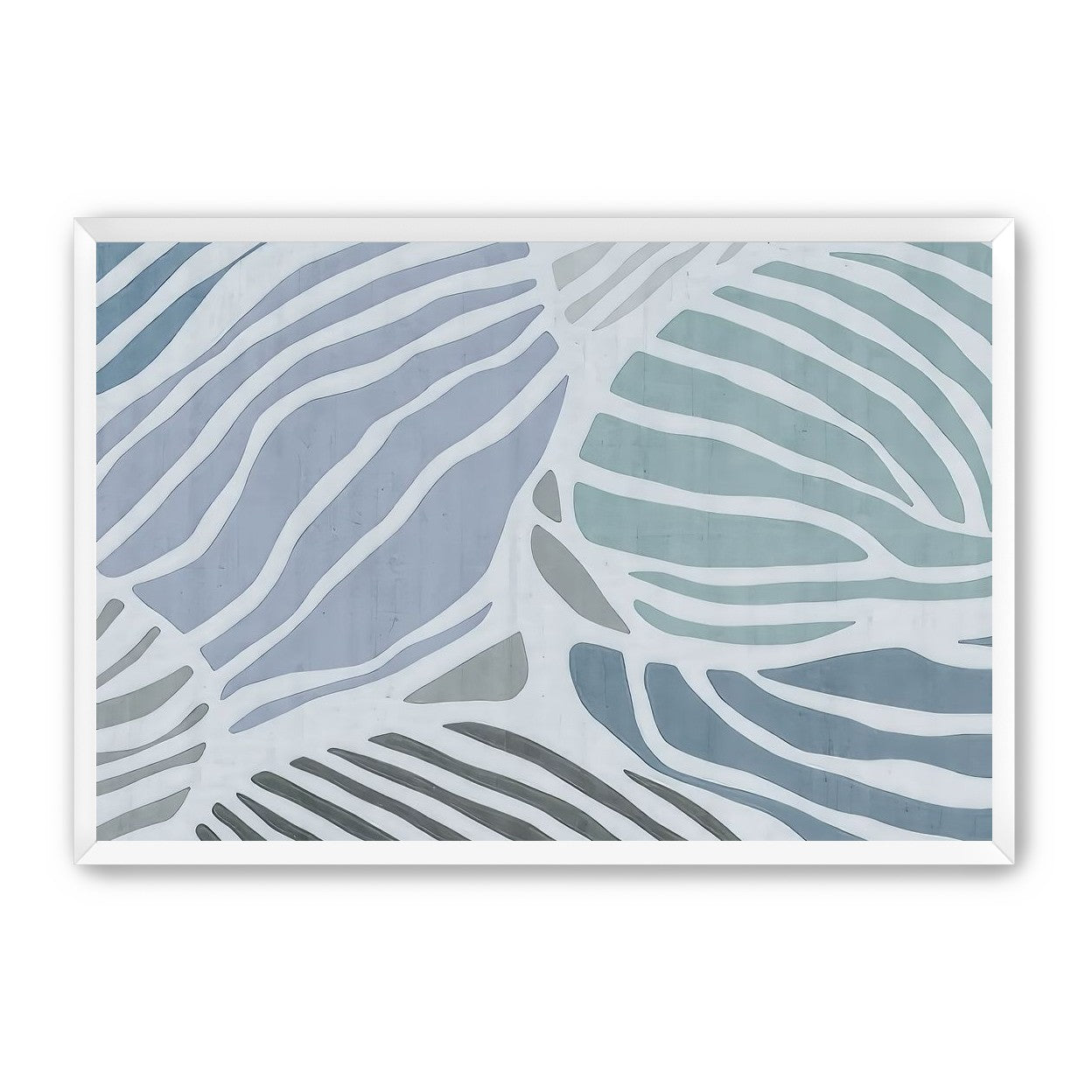 Graphic Leafs, Blue