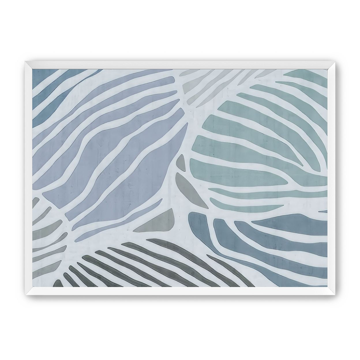 Graphic Leafs, Blue