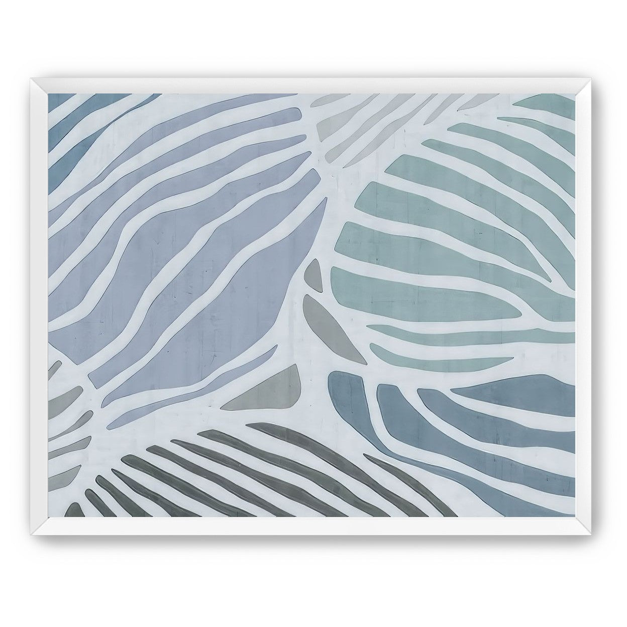 Graphic Leafs, Blue