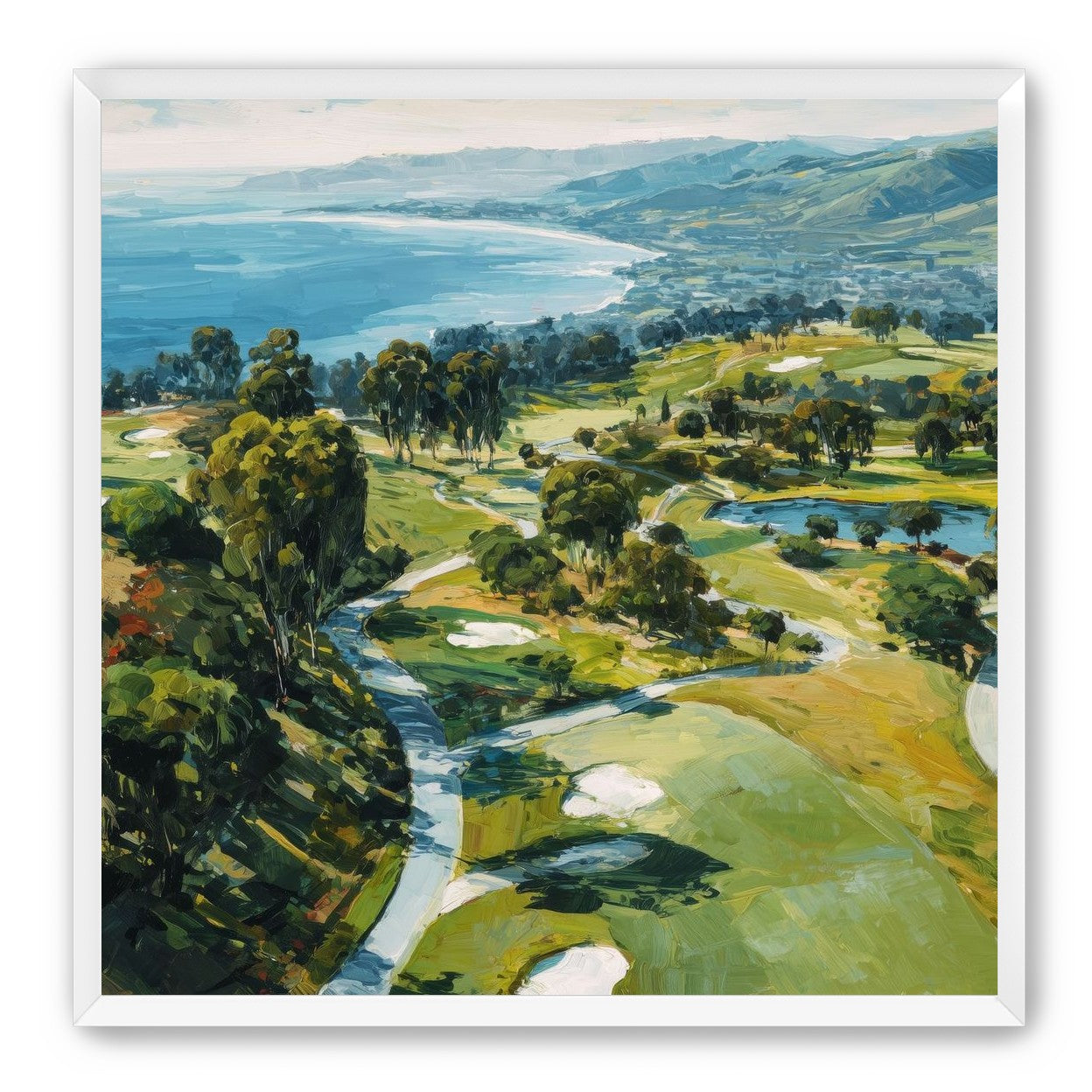 Late Light on Golf Links