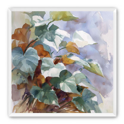 Garden Leaves After Rain