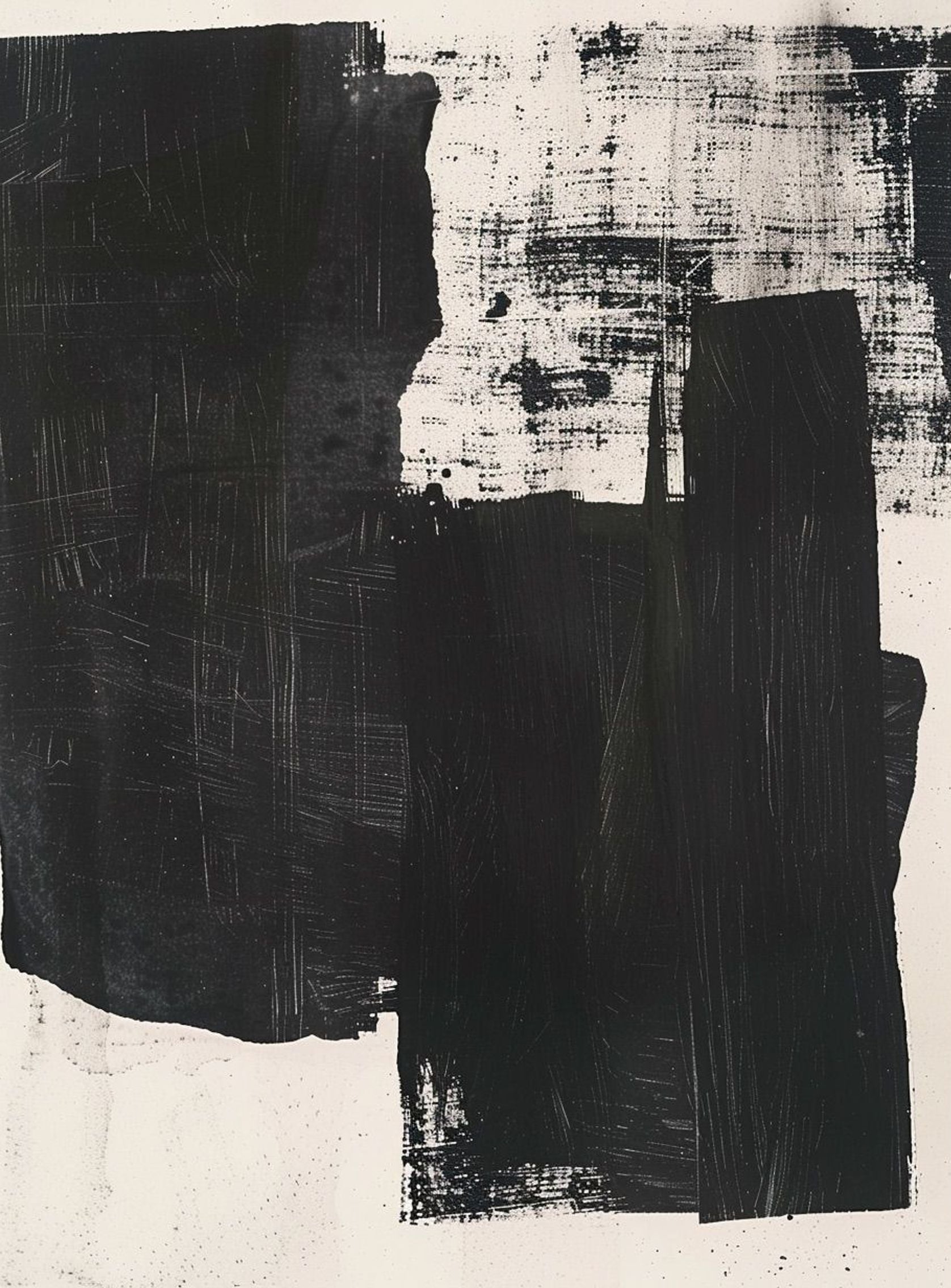 Black mass against the grain