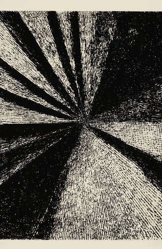 Black rays into grain