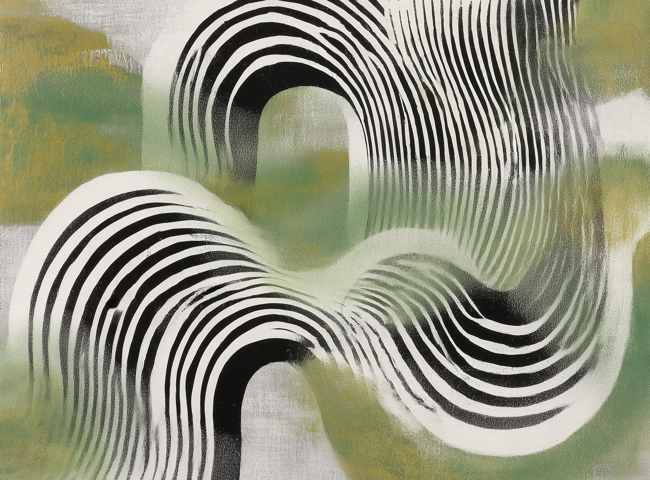 Nonstop bend in stripes