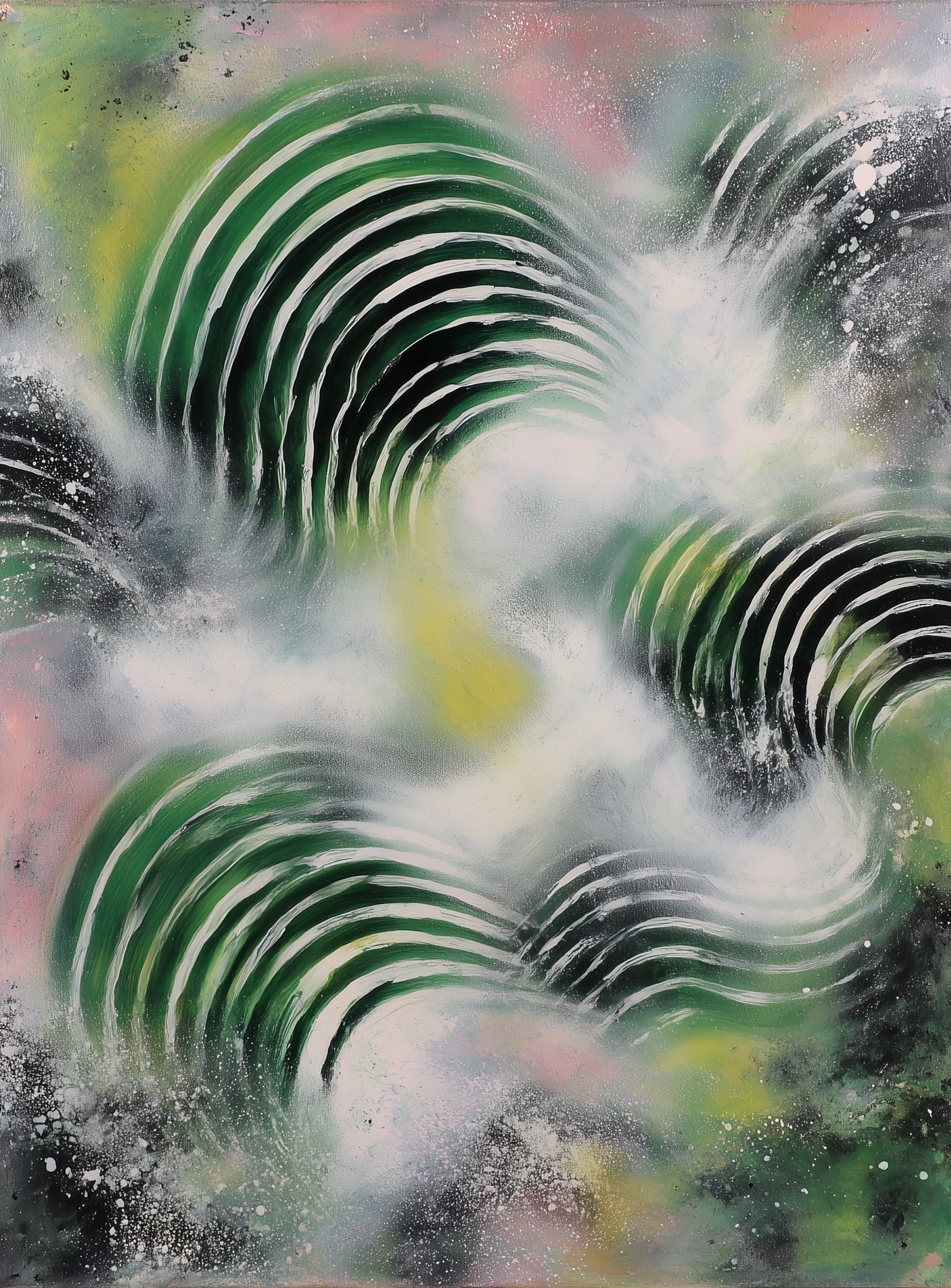 Pressure in green arcs
