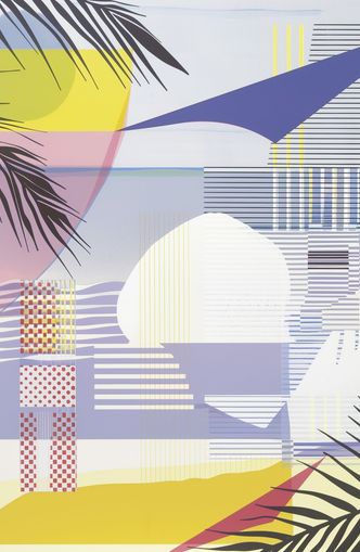 Layered stripes and color fields